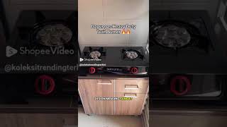 Hulmers Double Jet Burner Gas Stove Auto Ignition Table Top Gas Cooker #fyp #shorts #gasstove #stove