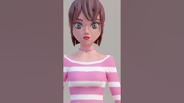 Blender Character Creation in 10 Seconds !!  is that possible !! - #shorts