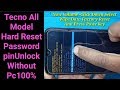 TECNO SPARK 4Air KC1j Hard Reset/ All Model Factory Reset/Password/Pattern Unlock Remove