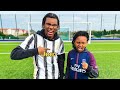 I Challenged My Little Brother to a Champions League Football Challenge!!