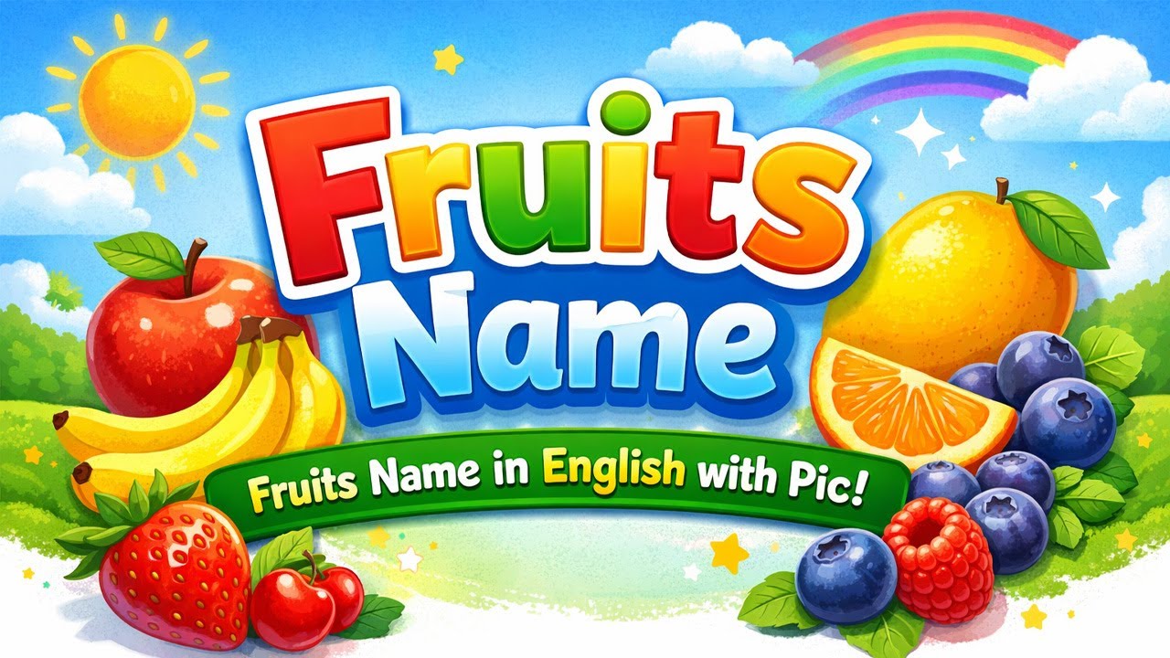 Fruits Name | Fruits Name in English with Pic