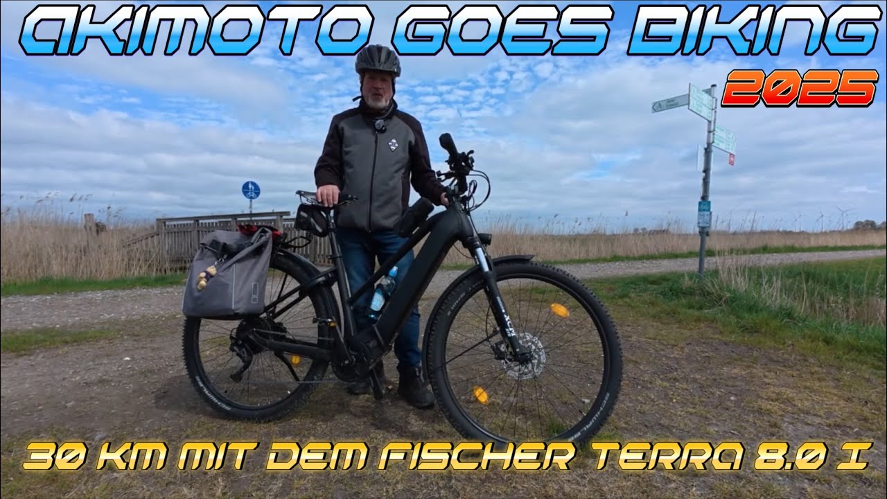 30km EBike-Tour um Schortens… mit dem Fischer Terra 8.0i