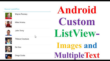 Android ListView Ep.03 : Custom ListView - With Images and Multiple Text
