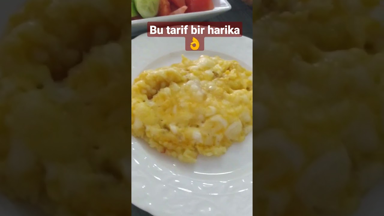 Patatesli Kaşarlı Yumurta ???????? Detayı açıklama kısmında #kahvaltı #pratik #lezzetli