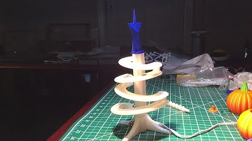 A Mini Merry Marblevator Christmas Tree Speed Test