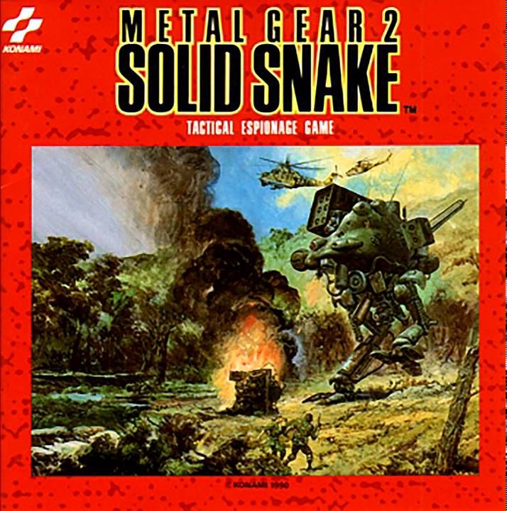 MSX / MSX2 - Metal Gear 2: Solid Snake (MSX2) - Solid Snake - The