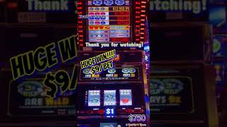 Huge Win on Triple Jackpot Gems at $9/bet #casino #hugewin #slots #fun #pechanga screenshot 4