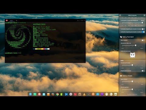 Conociendo el Dock y Fondos de Escritorio de Deepin 15.4.1