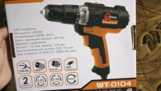 Ремонт и обзор дрель-шуруповерт intertool wt 0104