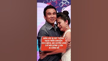 Giữa lúc bị Cát Tường vạch trần chuyện xích mích, MC Quyền Linh chỉ nói đúng 1 câu ai cũng nể