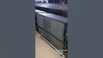 LA-212 double 12-inch line array system ready for shipping.