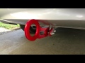 DIY Tutorial on how to install JDM Imports Racing Billet Konkord Rear Tow Hook Uncut HD