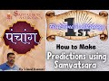 1st Time Ever in Astrology Prediction using only Samvatsari (Shobhakrut 23-24)(1963-64)