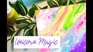 ✨ Create a Magical Unicorn Background with Calligraphy | Procreate Digital Art Tutorial 🦄💫 #unicorn screenshot 5