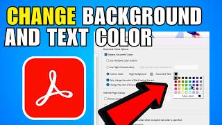 How To Change Background And Text Color In Adobe Reader (2026) (Beginner Guide)