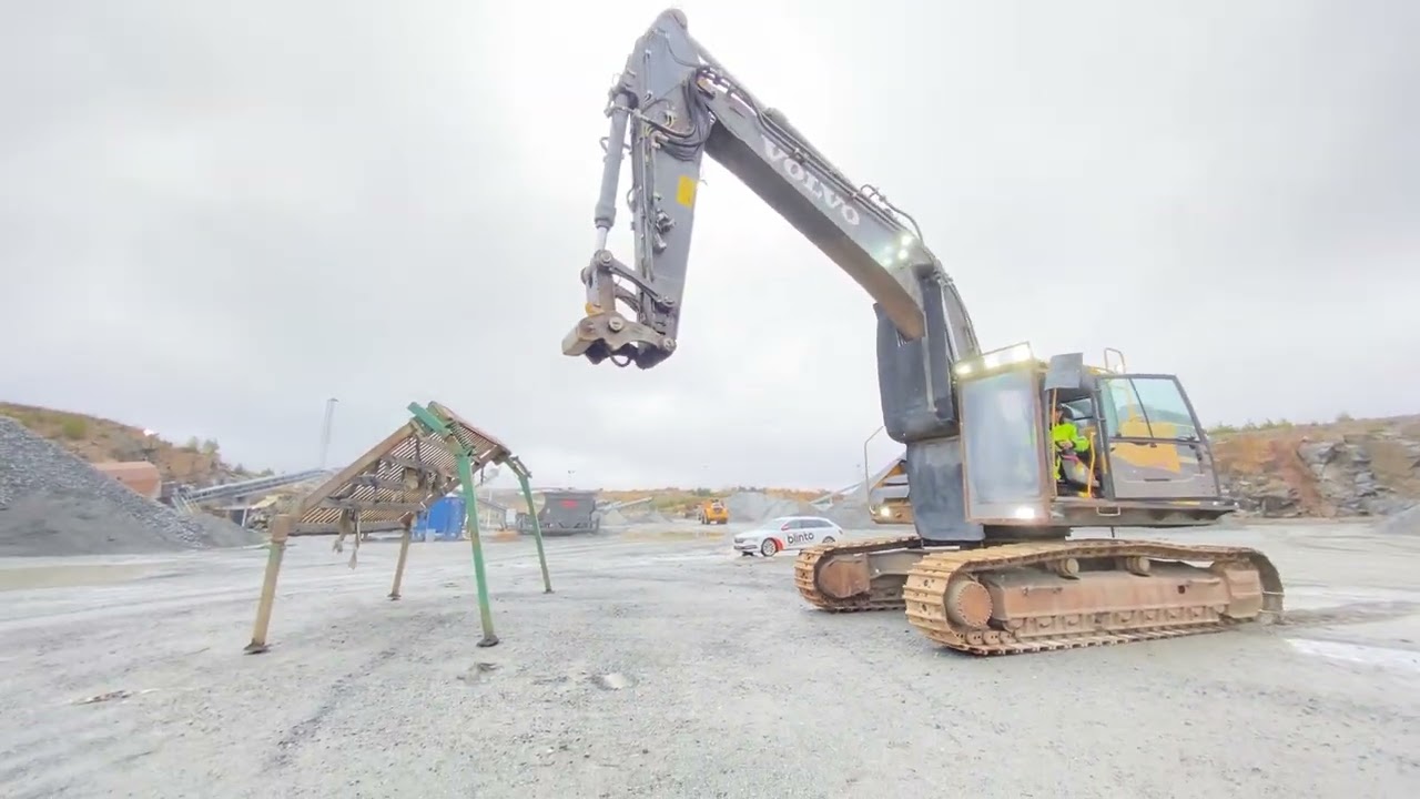 Bandgrävare Volvo EC 380 EL