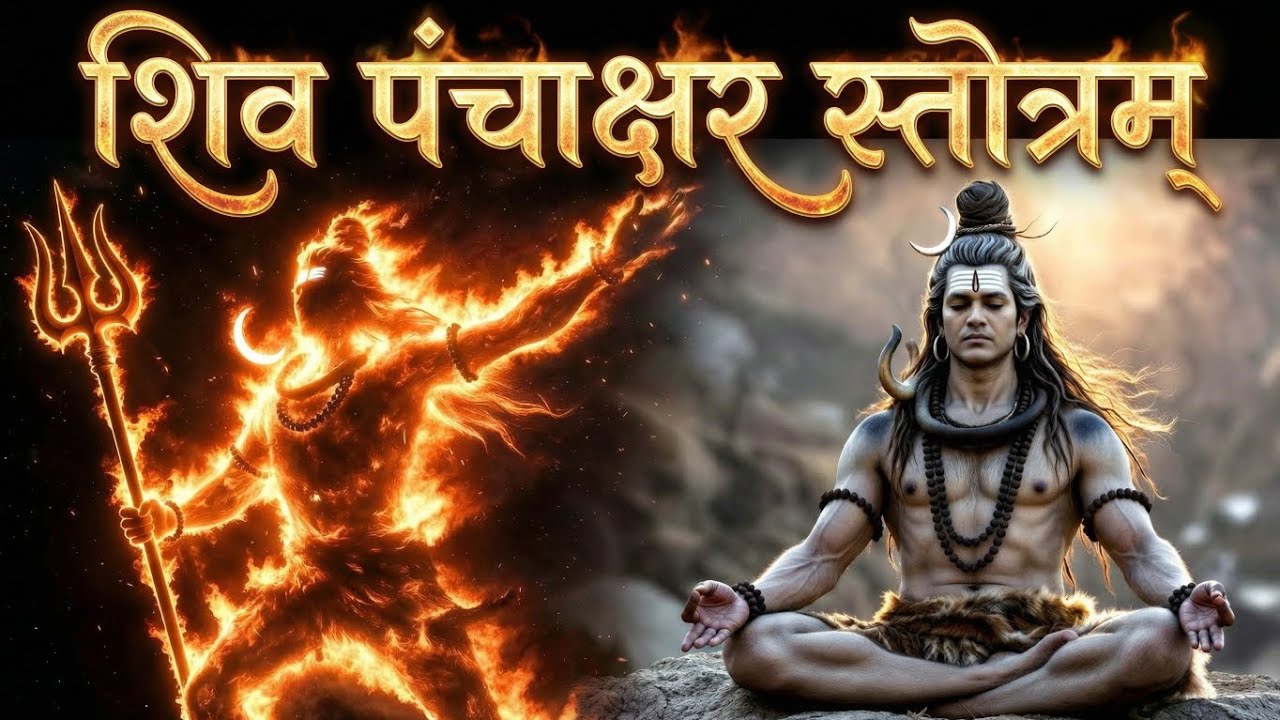 SHIV PANCHAKSHAR STOTRAM | #shiv #shiva #bhakti #mahadev #youtubevideo #viral #bhaktisong #youtube