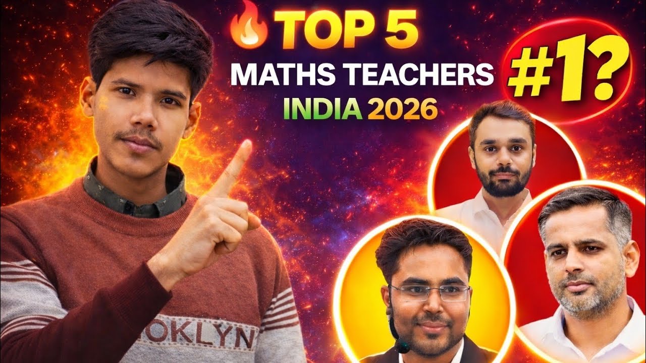 Top 5 Maths Teachers in India 2026 | कौन है #1? 😱 |#SSCPreparation # ...