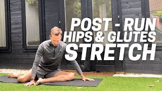 Perfect Post Run Stretch for Tight Hips & Glutes