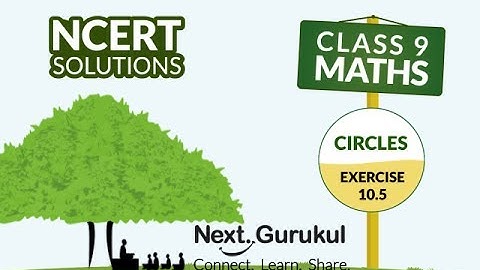 NCERT Video Solutions For CBSE Class 9 Mathematics l Circle Through 3 Points l Ex 10.5 , Q9