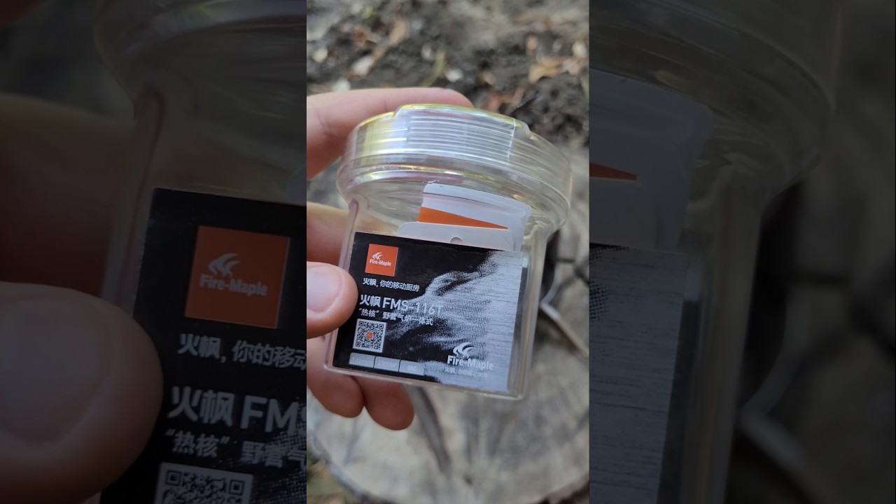 ОГЛЯД титанового пальника FMS-116T від Firemaple 