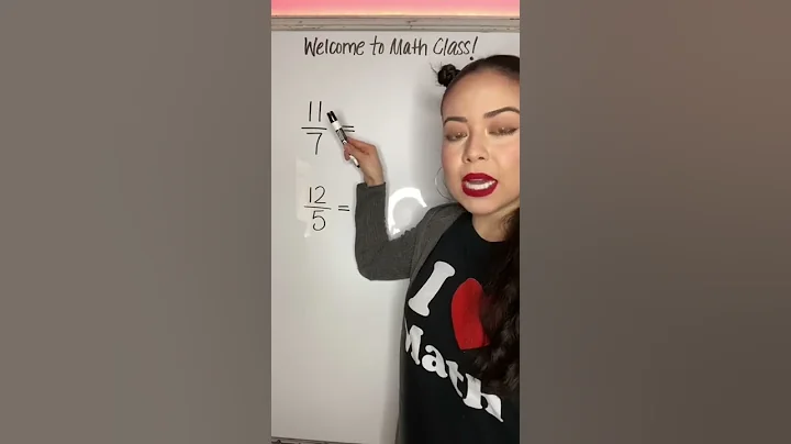 Converting Improper Fraction Into Mixed Number (11/7 = ?) #fractions #mathtutor #silentmath