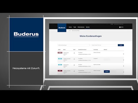 Der Buderus Anfragekonfigurator Standard | Buderus