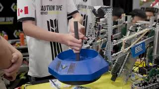 VEX Worlds 2022 - Interview with Caution Tape - Engineering Notebook