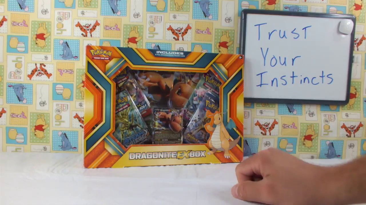 Pokemon Dragonite EX Box Opening