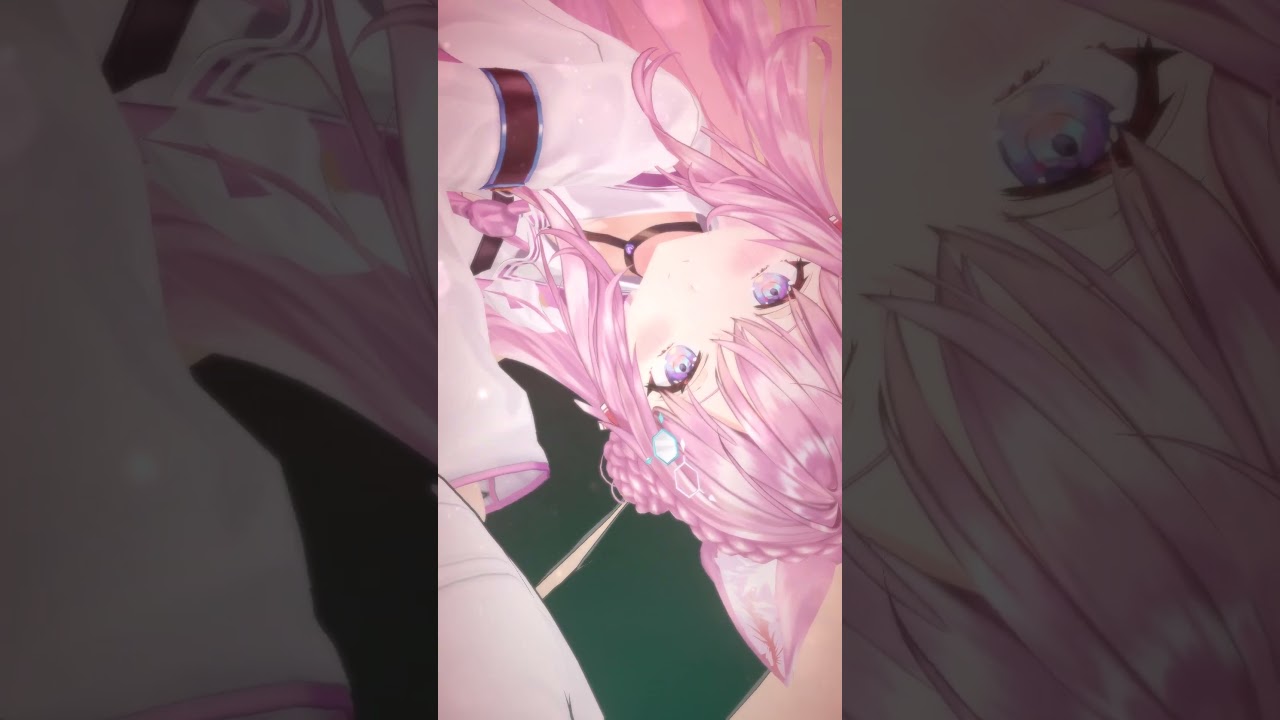 【3D】膝枕しーてっ♡ #Shorts 【博衣こより/ホロライブ】