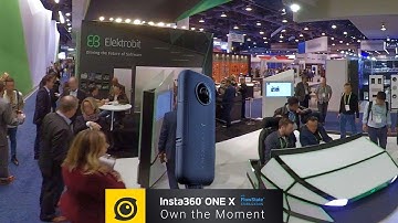 ELEKTROBIT AT CES2019 Walk Through with the Insta360 One X