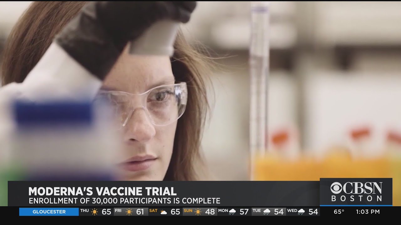 Moderna Finishes Enrolling 30,000 Patients For Coronavirus Vaccine Trial