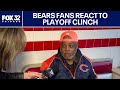 ‘First time cheering for Aaron Rodgers’: Bears fans react to playoff clinch