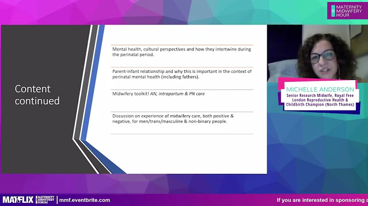 6.6 Michelle Anderson - Perinatal Mental Health #M...