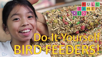 Easy DIY Bird Feeders! | Full-Time Kid | PBS Parents