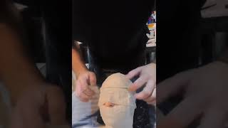 Niki Face Casting Process
