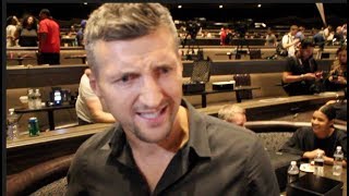 'YOU ANDRE WARD ASS-LICKER!' - CARL FROCH GETS ANNOYED IN INTERVIEW & GOES OFF ON ONE TO REPORTERS!