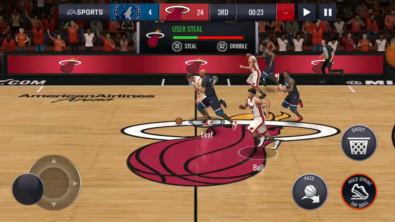 NBA LIVE Mobile - Miami Heat - YouTube