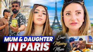 Mum & Daughter Take Over Paris 🇫🇷 While Dad & Son Have a Boys’ Day at Home! Emir missing his mum 🥺