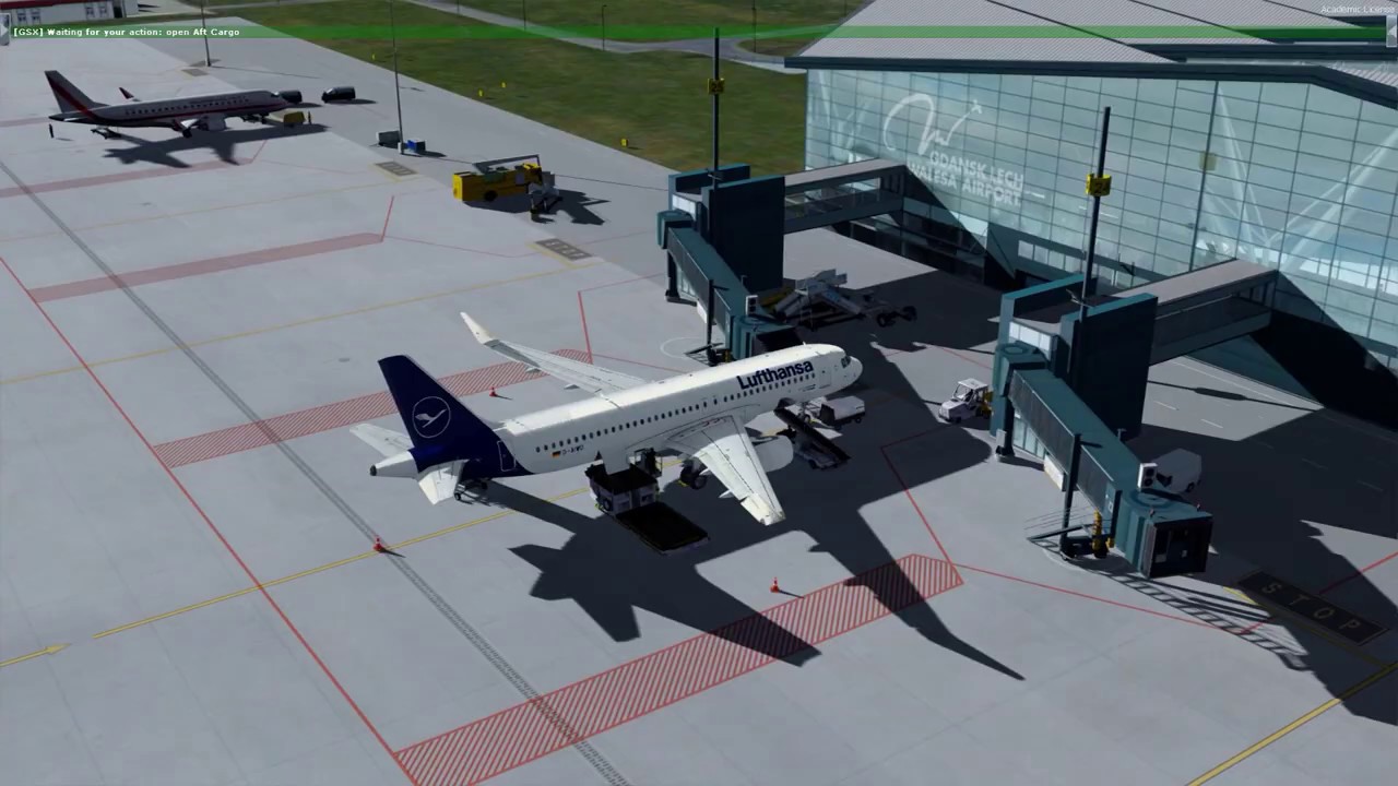 [PREPAR3Dv4.3] Flight Airbus A320 - Lufthansa - EPGD Gdańsk - EPKT Katowice