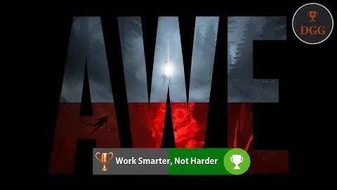 Control: Altered World Events - Work Smarter, Not Harder Trophy and Achievement
