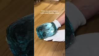 7,626-carat Brazilian topaz