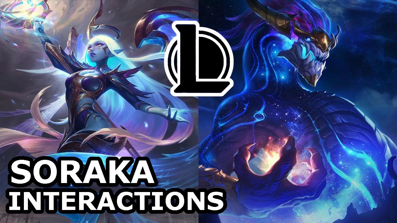 Soraka Interactions with Other Champions | DID AURELION CREATED SORAKA | League of Legends Quotes