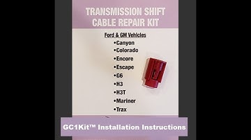 GC1Kit™ The easiest way to fix your shift lever! Kit includes replacement bushing.