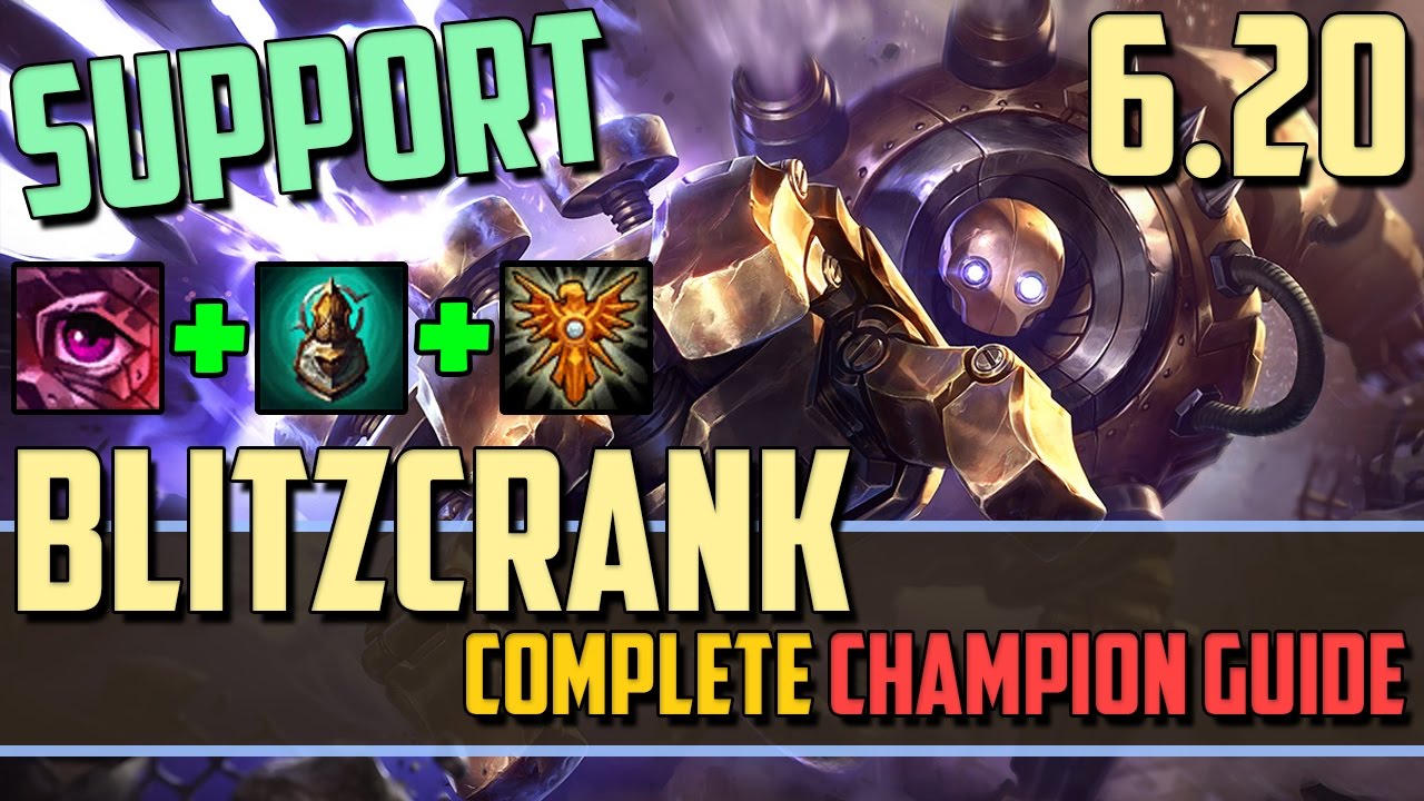 Blitzcrank How to GRAB Yourself a Win League of Legends Champion