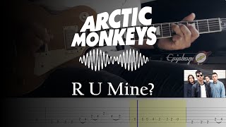 Artic Monkeys - R U Mine? // Guitar Cover With Tabs Tutorial + Backing Track Resimi