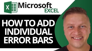 How to Add Individual Error Bars in Excel | Excel Tutorial 2025