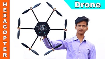How To Make a Hexacopter Drone Using Pixhawk Filght Controller | Hi Tech xyz
