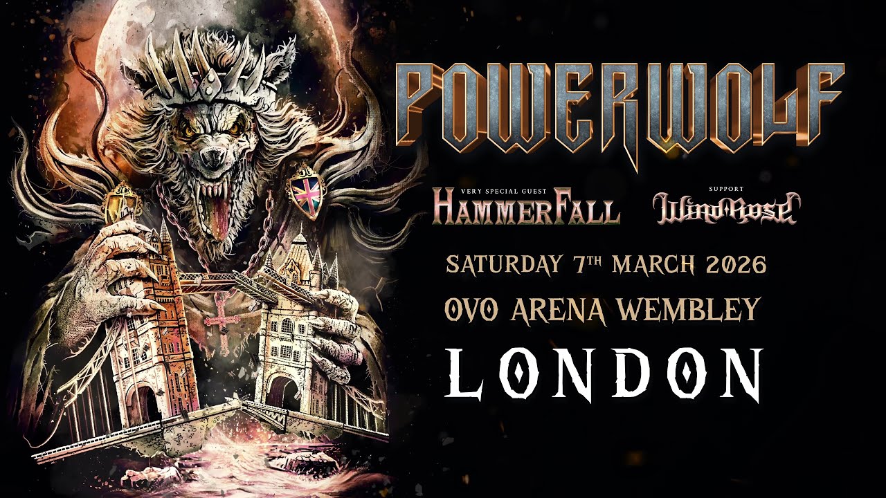 POWERWOLF live at Wembley Arena in London - YouTube