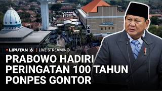 🔴LIVE | Presiden Prabowo Hadiri Syukuran 100 Tahun Pondok Modern Darussalam Gontor